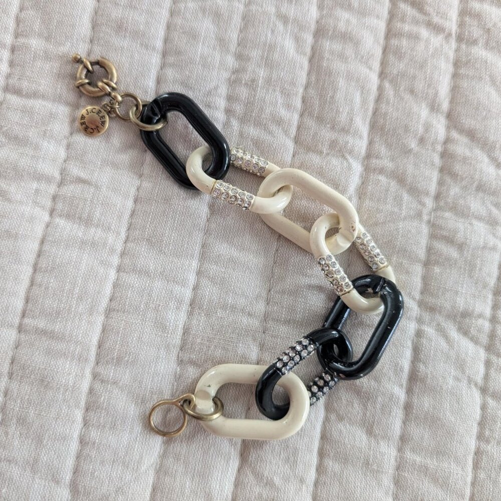 Bracelet J Crew Black and White